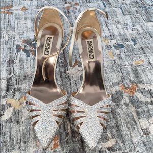 Baffled Mischka heels